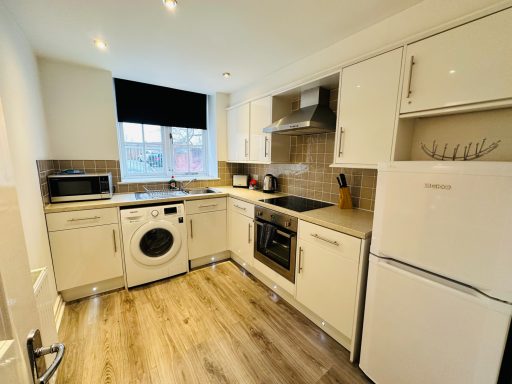 Kitchen with storage